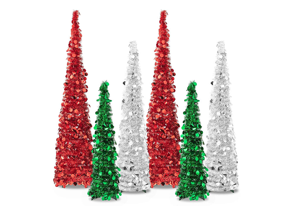 Tinsel Christmas Tree