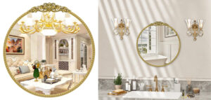 The Ultimate Baroque Style Gold Round Mirror for Your Home